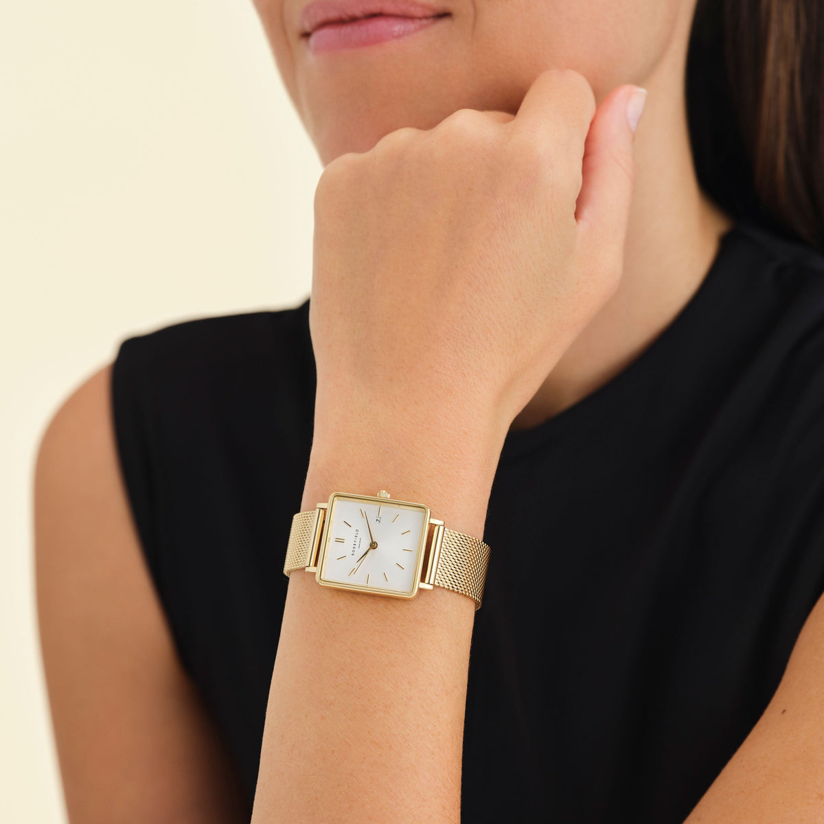 The Boxy Gold Mesh leftcolumn