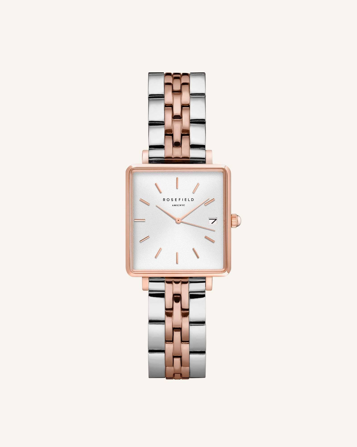 Silver - rose gold Strap leftcolumn