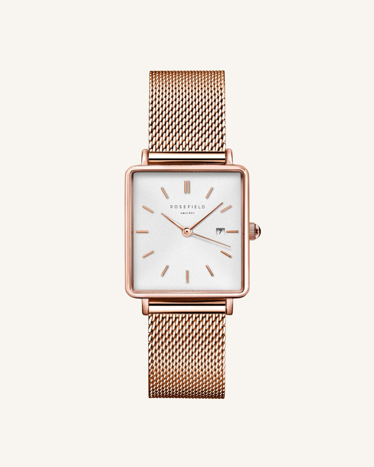 The Boxy Rose Gold Mesh leftcolumn