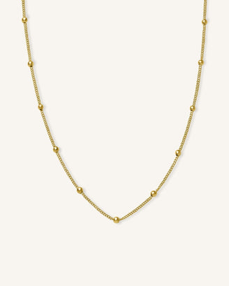 Dotted Choker Gold leftcolumn