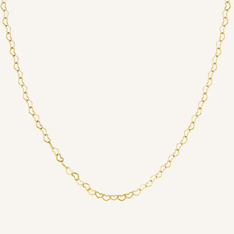 Heart Chain Necklace JNHCG-J684,leftcolumn,