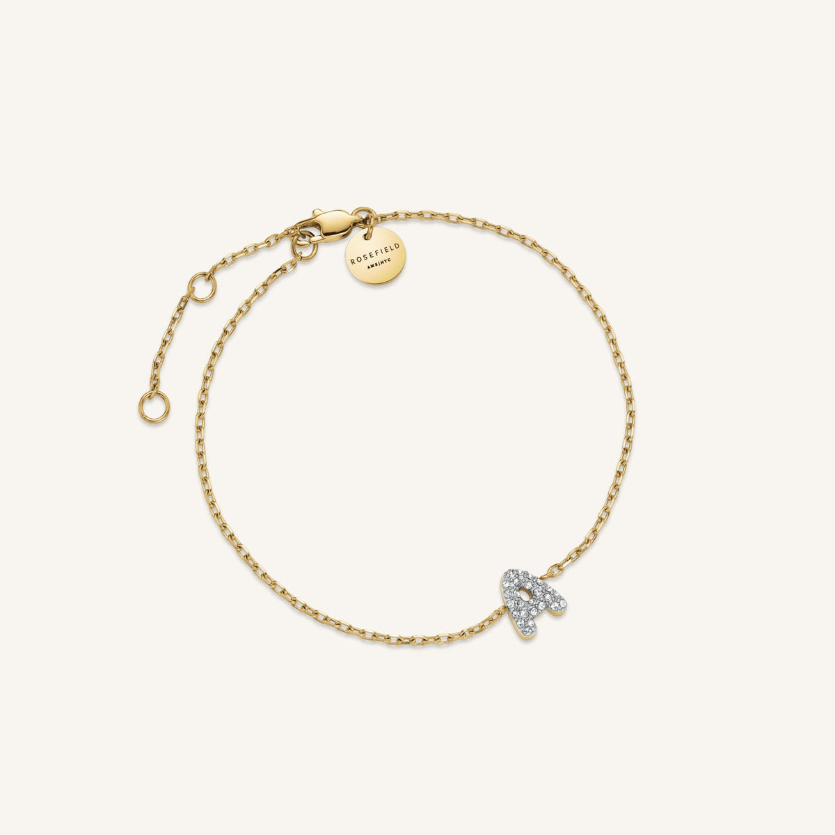 Crystal Letter A Bracelet leftcolumn