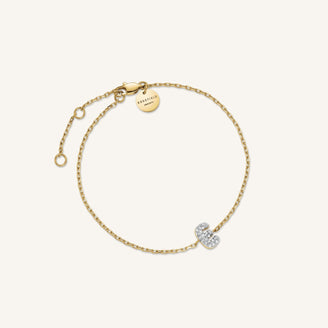 Crystal Letter E Bracelet leftcolumn