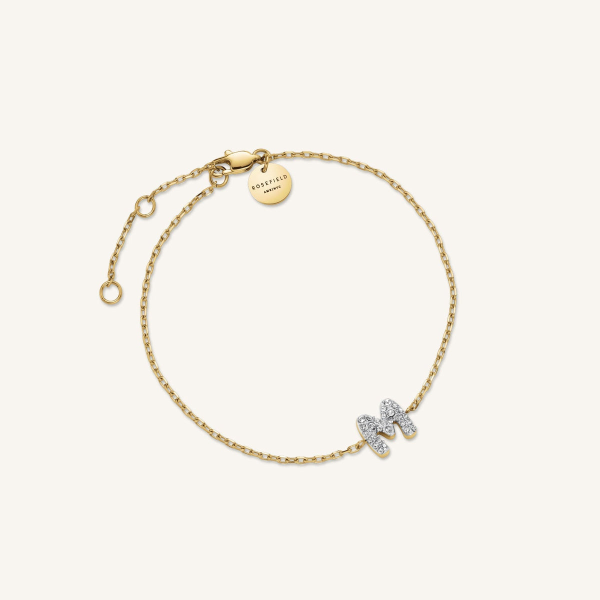 Crystal Letter M Bracelet leftcolumn