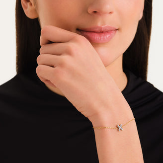 Crystal Letter X Bracelet leftcolumn