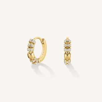 Crystal Loop Huggies leftcolumn