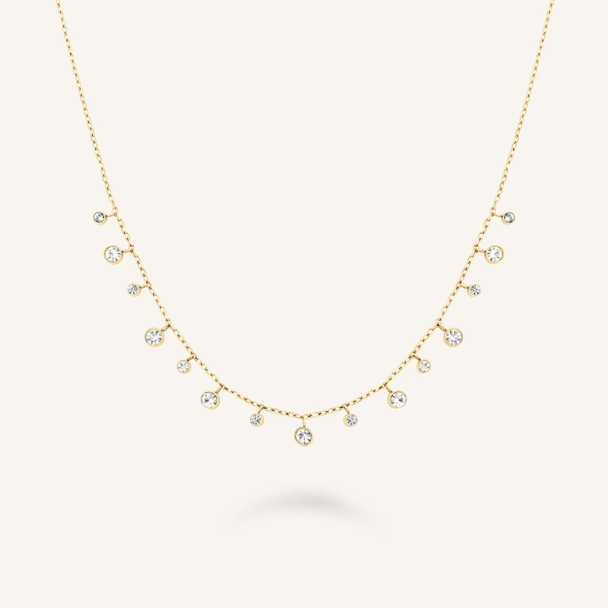 Multi-Crystal Necklace leftcolumn,