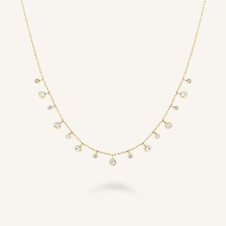 Multi-Crystal Necklace leftcolumn,