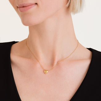 Puffy Heart Necklace JNPHG-J1008,leftcolumn,