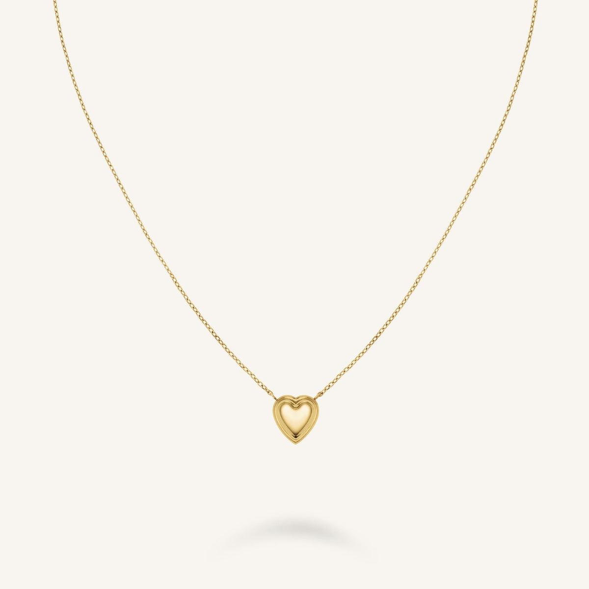 Puffy Heart Necklace JNPHG-J1008,leftcolumn,