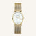 The Oval Pearl Gold Mesh