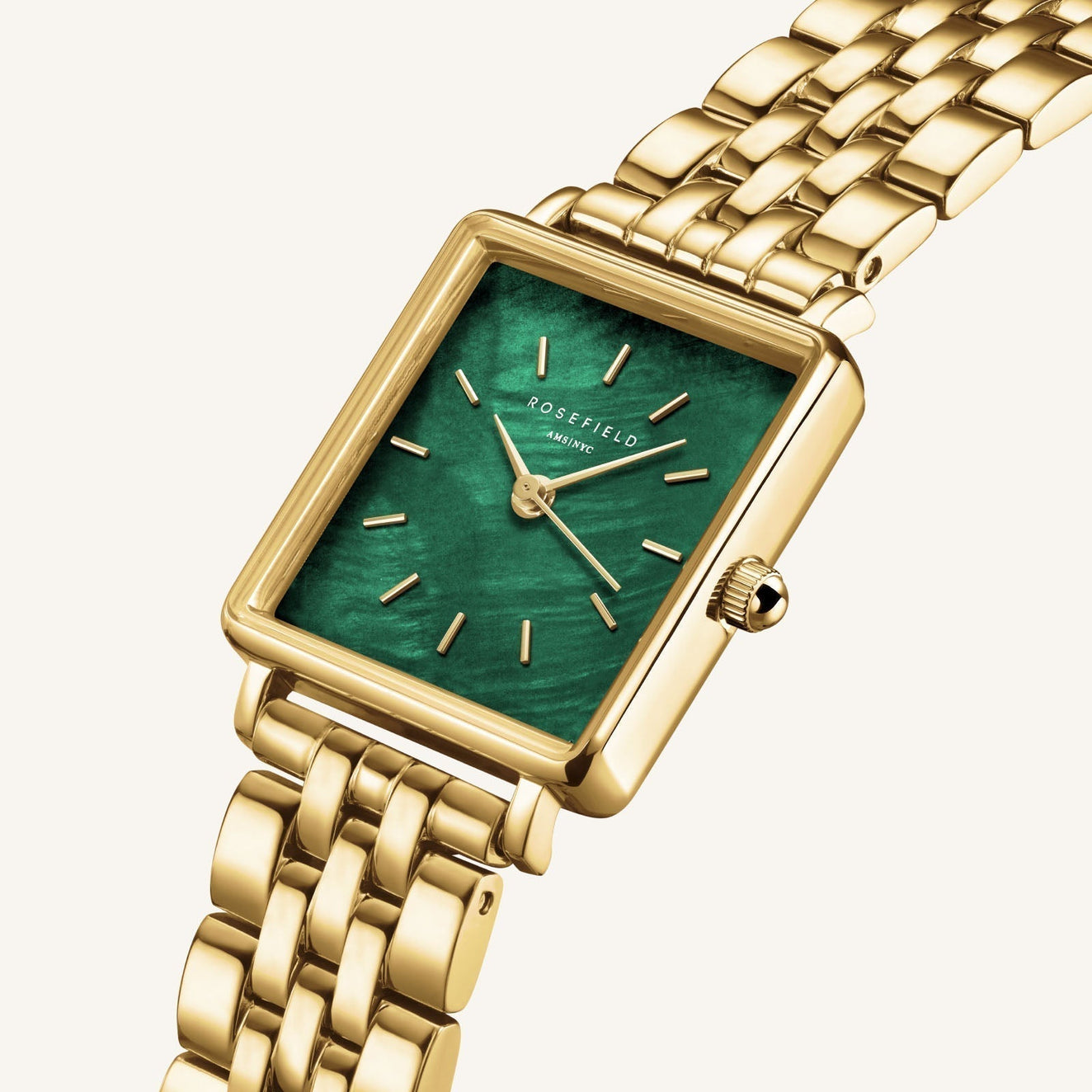 Rosefield gold watch with round face Gold Watches for Women | Rosefield | Official Website main image 4