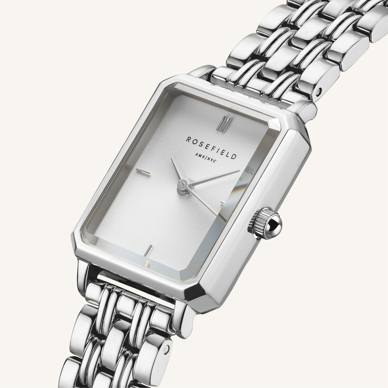 Rosefield silver black watch Black watches | Rosefield | Official Website main image 2